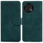 For Tecno Spark 30 Pro Skin Feel Pure Color Flip Leather Phone Case(Green) - 1