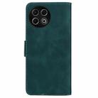 For Tecno Spark 30 Pro Skin Feel Pure Color Flip Leather Phone Case(Green) - 3