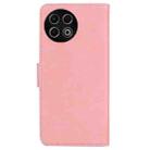 For Tecno Spark 30 Pro Skin Feel Pure Color Flip Leather Phone Case(Pink) - 3