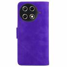 For Tecno Camon 30S / Camon 30S Pro Skin Feel Pure Color Flip Leather Phone Case(Purple) - 3