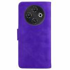 For Tecno Pop 9 5G / Spark 30C 5G Skin Feel Pure Color Flip Leather Phone Case(Purple) - 3