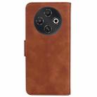 For Tecno Pop 9 5G / Spark 30C 5G Skin Feel Pure Color Flip Leather Phone Case(Brown) - 3
