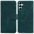 For Samsung Galaxy M54 Skin Feel Pure Color Flip Leather Phone Case(Green) - 1