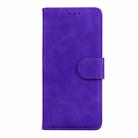 For Samsung Galaxy M34 5G/F34 5G Skin Feel Pure Color Flip Leather Phone Case(Purple) - 2