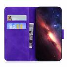 For Samsung Galaxy M34 5G/F34 5G Skin Feel Pure Color Flip Leather Phone Case(Purple) - 4