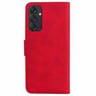 For Samsung Galaxy M55 Skin Feel Pure Color Flip Leather Phone Case(Red) - 3