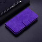 For Samsung Galaxy Xcover7 Skin Feel Pure Color Flip Leather Phone Case(Purple) - 2