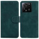 For Xiaomi 13T / 13T Pro / Redmi K60 Ultra Skin Feel Pure Color Flip Leather Phone Case(Green) - 1