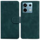 For Xiaomi Redmi Note 13 Pro 5G Skin Feel Pure Color Flip Leather Phone Case(Green) - 1