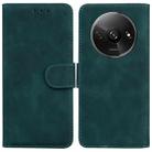 For Xiaomi Redmi A3 Skin Feel Pure Color Flip Leather Phone Case(Green) - 1