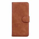 For OPPO K12x Skin Feel Pure Color Flip Leather Phone Case(Brown) - 2