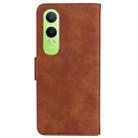 For OPPO K12x Skin Feel Pure Color Flip Leather Phone Case(Brown) - 3