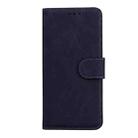 For OPPO Reno12 Pro 5G Global Skin Feel Pure Color Flip Leather Phone Case(Black) - 2