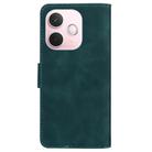 For OPPO A5 Pro 5G Skin Feel Pure Color Flip Leather Phone Case(Green) - 3
