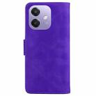 For OPPO A5x 5G / A3 4G / 5G / A3x 4G / 5G Skin Feel Pure Color Flip Leather Phone Case(Purple) - 3