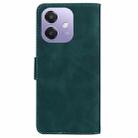 For OPPO A5x 5G / A3 4G / 5G / A3x 4G / 5G Skin Feel Pure Color Flip Leather Phone Case(Green) - 3