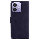 For OPPO A5x 5G / A3 4G / 5G / A3x 4G / 5G Skin Feel Pure Color Flip Leather Phone Case(Black) - 3
