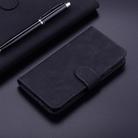 For Realme C65 4G Skin Feel Pure Color Flip Leather Phone Case(Black) - 2