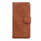 For Realme GT 6 / GT 6T / GT Neo6 Skin Feel Pure Color Flip Leather Phone Case(Brown) - 2