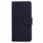 For Realme C75 Skin Feel Pure Color Flip Leather Phone Case(Black) - 2