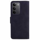 For Realme C75 Skin Feel Pure Color Flip Leather Phone Case(Black) - 3