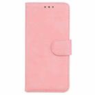 For Realme 13+ Global Skin Feel Pure Color Flip Leather Phone Case(Pink) - 2