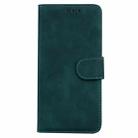 For Motorola Moto G75 5G Skin Feel Pure Color Flip Leather Phone Case(Green) - 2