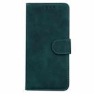 For Motorola Moto G 5G 2025 Skin Feel Pure Color Flip Leather Phone Case(Green) - 2