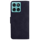 For Motorola Edge 60 Fusion / Edge 5G 2025 Skin Feel Pure Color Flip Leather Phone Case(Black) - 3