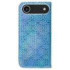 For iPhone 17 Air Colorful Magnetic Buckle Leather Phone Case(Blue) - 3
