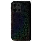 For Motorola Moto G 5G 2025 Colorful Magnetic Buckle Leather Phone Case(Black) - 3