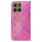 For Motorola Moto G15 Colorful Magnetic Buckle Leather Phone Case(Pink) - 3