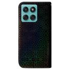For Motorola Edge 60 Fusion / Edge 5G 2025 Colorful Magnetic Buckle Leather Phone Case(Black) - 3