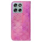 For Motorola Moto G56 5G / G66j 5G / G66y 5G Colorful Magnetic Buckle Leather Phone Case(Pink) - 3