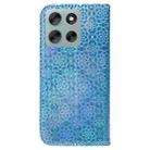 For Motorola Moto G56 5G / G66j 5G / G66y 5G Colorful Magnetic Buckle Leather Phone Case(Blue) - 3
