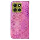 For Motorola Moto G86 5G Colorful Magnetic Buckle Leather Phone Case(Pink) - 3