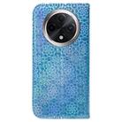 For OPPO A3 Pro 5G Colorful Magnetic Buckle Leather Phone Case(Blue) - 3