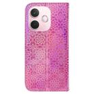 For OPPO A5 Pro 5G Colorful Magnetic Buckle Leather Phone Case(Pink) - 3