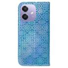 For OPPO A5x 5G / A3 4G / 5G / A3x 4G / 5G Colorful Magnetic Buckle Leather Phone Case(Blue) - 3