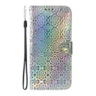 For Samsung Galaxy M15/F15 Colorful Magnetic Buckle Leather Phone Case(Silver) - 2