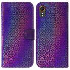 For Samsung Galaxy Xcover7 Colorful Magnetic Buckle Leather Phone Case(Purple) - 1
