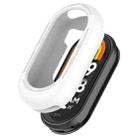 For Xiaomi Mi Band 8 Pure Color Silicone Watch Protective Case(White) - 1