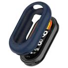 For Xiaomi Mi Band 8 Pure Color Silicone Watch Protective Case(Midnight Blue) - 1