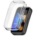 For Huawei Band 8 Full Coverage TPU Electroplating Watch Protective Case(Transparent) - 1