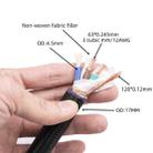 3720 HiFi Audio Universal AC Power Cable US Plug, Length:1m - 3
