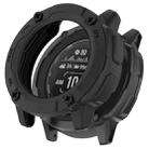 For Garmin Instinct 2X Armor Hollow Watch Protective Case(Black) - 1