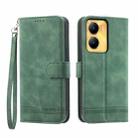 For vivo Y56 Dierfeng Dream Line Leather Phone Case(Green) - 1