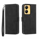 For vivo Y56 Dierfeng Dream Line Leather Phone Case(Black) - 1