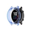 For Huawei Honor Magic watch2 46mm TPU Wrapped Empty Half Case Watch Case(Transparent Blue) - 1