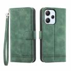 For Xiaomi Redmi 12 Dierfeng Dream Line Leather Phone Case(Green) - 1